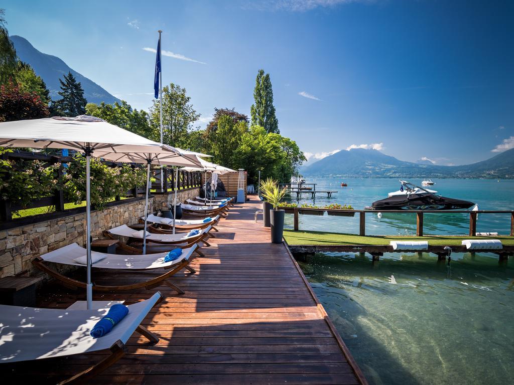 Hotel Restaurant Yoann Conte Bord Du Lac Veyrier-du-Lac Buitenkant foto