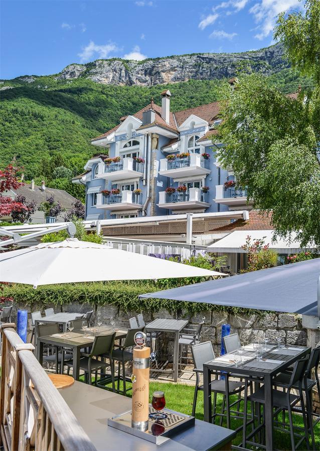 Hotel Restaurant Yoann Conte Bord Du Lac Veyrier-du-Lac Buitenkant foto