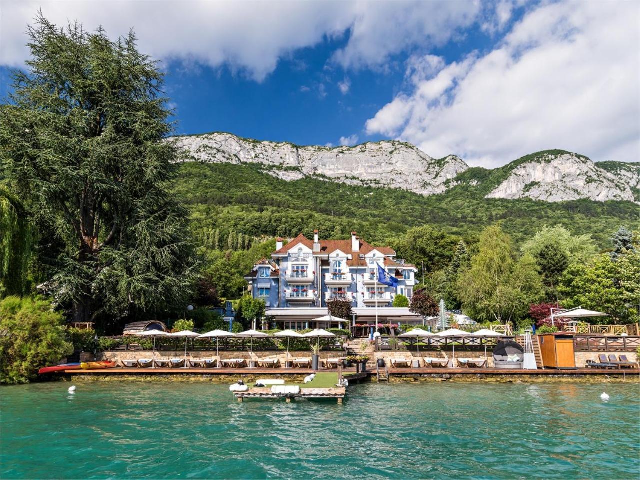 Hotel Restaurant Yoann Conte Bord Du Lac Veyrier-du-Lac Buitenkant foto